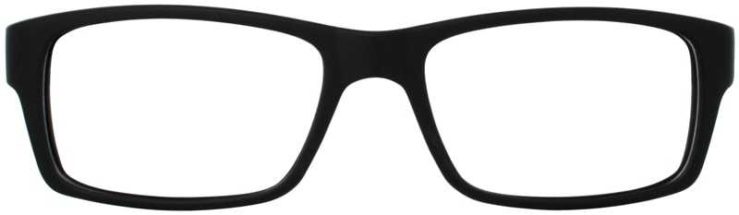 Prescription Glasses Model BRIAN-BLACK-FRONT