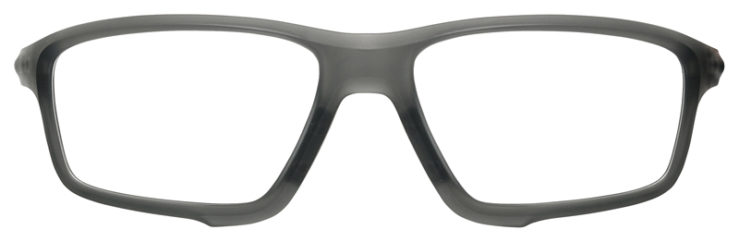 prescription-glasses-Oakley-Crosslink-zero-Satin-Grey-Smoke-FRONT