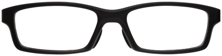 prescription-glasses-model-Oakley-Crosslink-Satin-Black-Red-FRONT