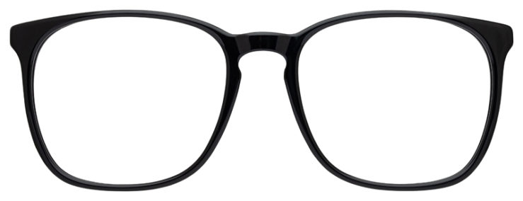 prescription-glasses-model-Ray-Ban-RB5387-Black-FRONT