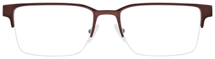 prescription-glasses-model-AX1046-Matte Brown-FRONT
