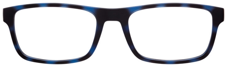 prescription-glasses-model-AX3046-Matte Blue Havana-FRONT