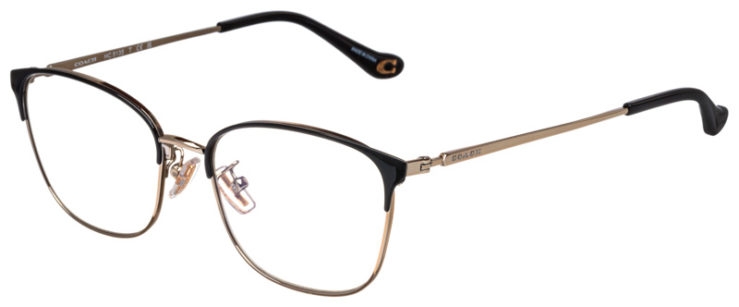 prescription-glasses-model-Coach-HC5135-Black Gold -45