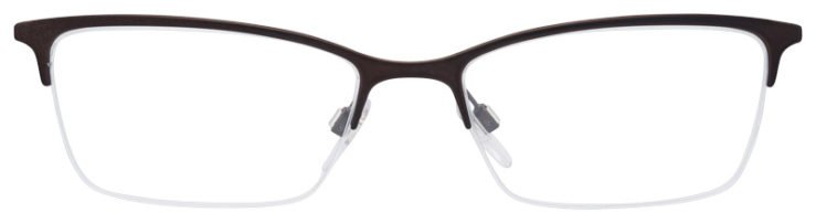 prescription-glasses-model-Burberry-BE1278-Matte Brown -Front