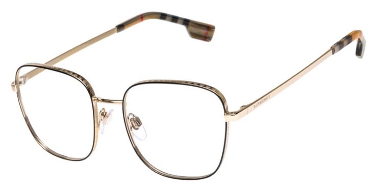 prescription-glasses-model-Burberry-BE1347-Black Gold -45
