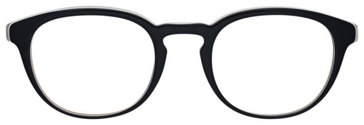 prescription-glasses-model-Burberry-BE2293-Black -Front