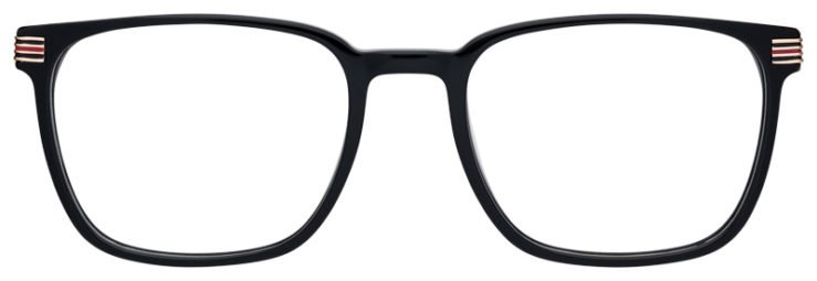 prescription-glasses-model-Capri-DC372-Black-Front