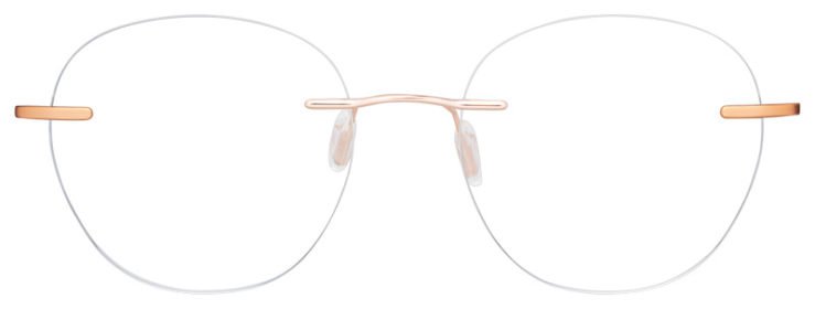 prescription-glasses-model-Capri-SL801-Rose Gold-Front