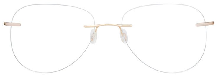 prescription-glasses-model-Capri-SL802-Gold-Front