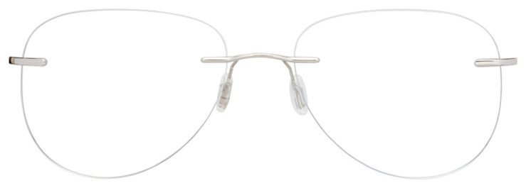 prescription-glasses-model-Capri-SL802-Silver Gold-Front