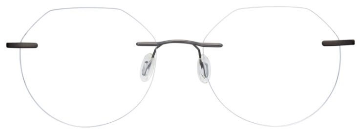 prescription-glasses-model-Capri-SL803-Gunmetal Silver -Front