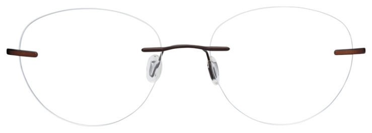 prescription-glasses-model-Capri-SL805-Brown Gold -Front
