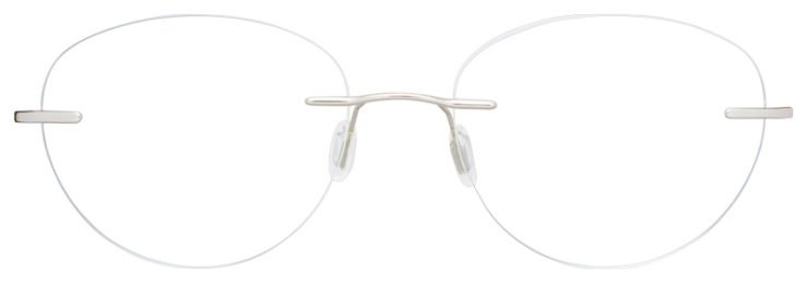 prescription-glasses-model-Capri-SL805-Silver Gold-Front