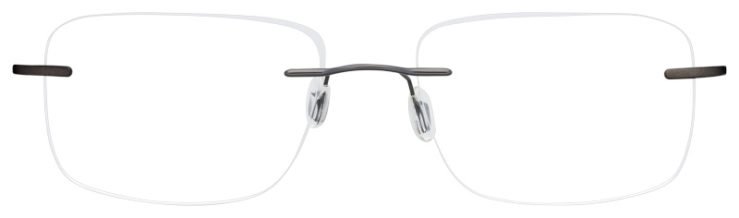 prescription-glasses-model-Capri-SL806-Gunmetal Silver-Front