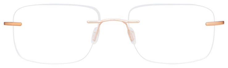 prescription-glasses-model-Capri-SL806-Rose Gold -Front