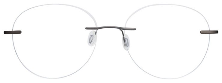 prescription-glasses-model-Capri-SL807-Gunmetal Silver -Front