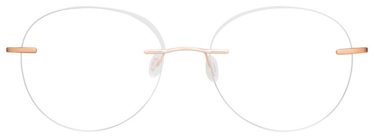 prescription-glasses-model-Capri-SL807-Rose Gold -Front