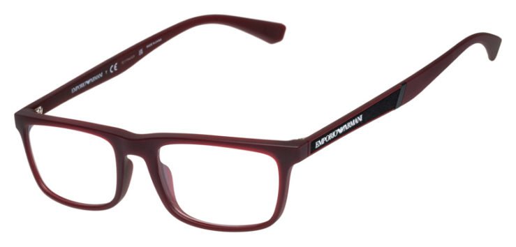 prescription-glasses-model-Emporio Armani-EA3171-Matte Bordeaux -45