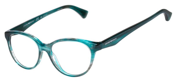 prescription-glasses-model-Emporio Armani-EA3180-Striped Green -45