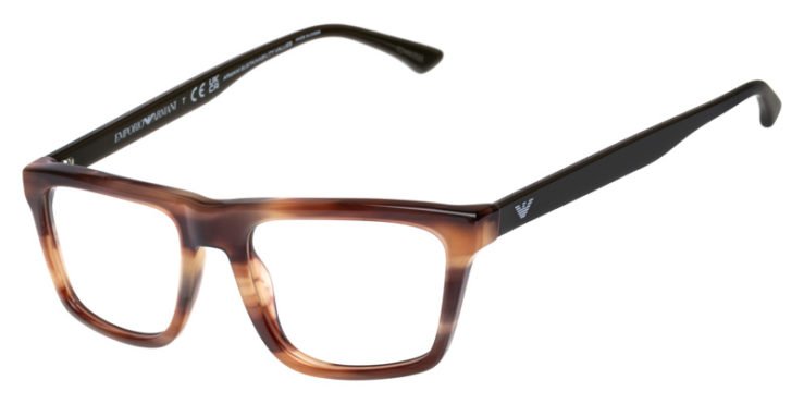 prescription-glasses-model-Emporio Armani-EA3185-Striped Brown -45