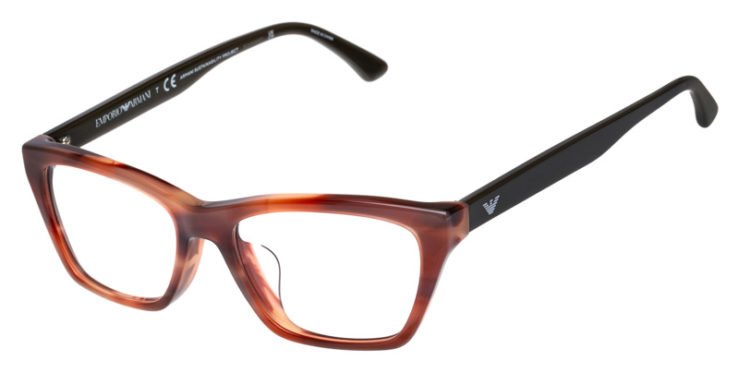 prescription-glasses-model-Emporio Armani-EA3186F-Striped Brown -45
