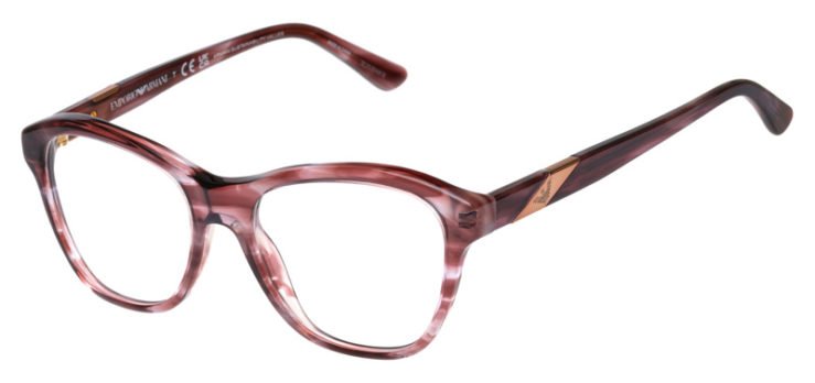 prescription-glasses-model-Emporio Armani-EA3195-Striped Pink -45