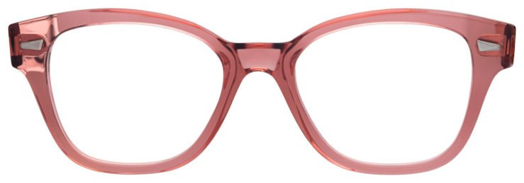 prescription-glasses-model-Ray Ban-RB0880-Clear Pink -Front