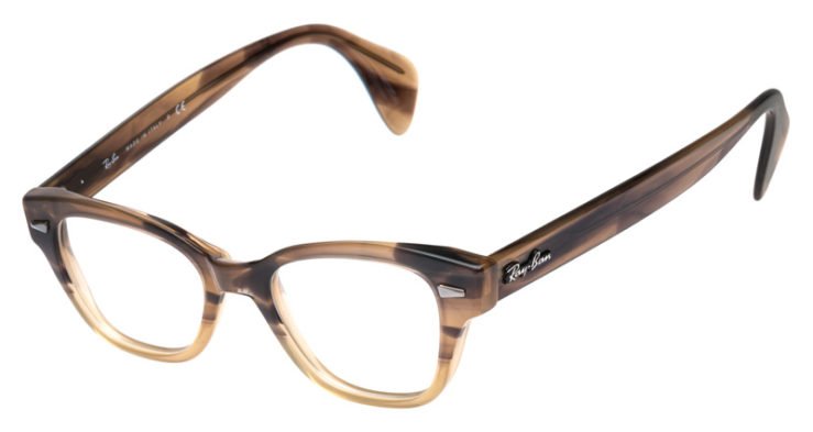 prescription-glasses-model-Ray Ban-RB0880-Gradient Brown Havana-45