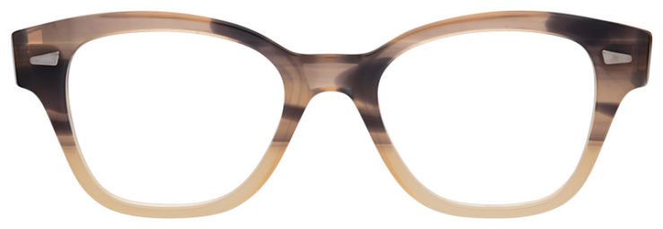 prescription-glasses-model-Ray Ban-RB0880-Gradient Brown Havana-Front