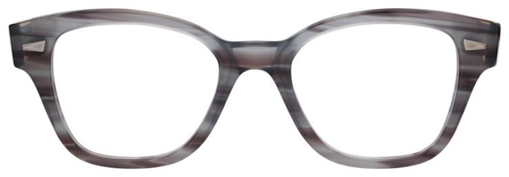 prescription-glasses-model-Ray Ban-RB0880-Striped Grey -Front