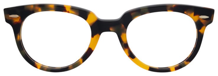 prescription-glasses-model-Ray Ban-RB2199V-Yellow Havana-Front