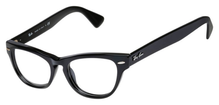 prescription-glasses-model-Ray Ban-RB2201V-Black -45