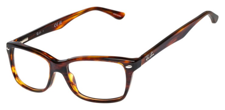 prescription-glasses-model-Ray Ban-RB5228-Striped Havana -45
