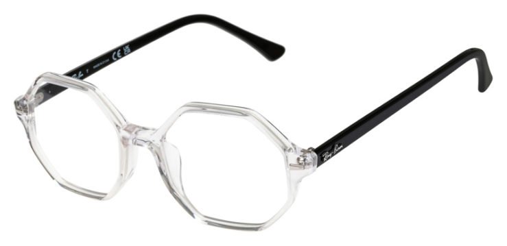 prescription-glasses-model-Ray Ban-RB5472-Clear -45