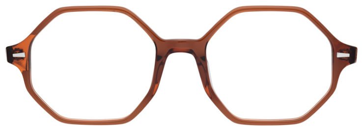 prescription-glasses-model-Ray Ban-RB5472-Clear Brown -Front