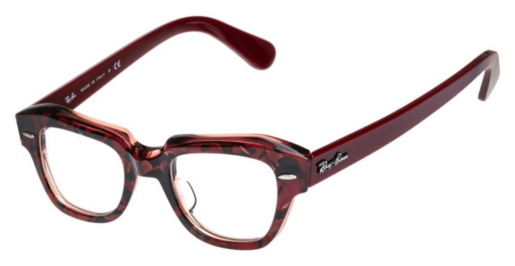 prescription-glasses-model-Ray Ban-RB5486-Purple Tortoise -45