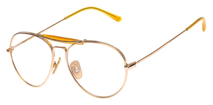 prescription-glasses-model-Ray Ban-RB8063V-Gold -45