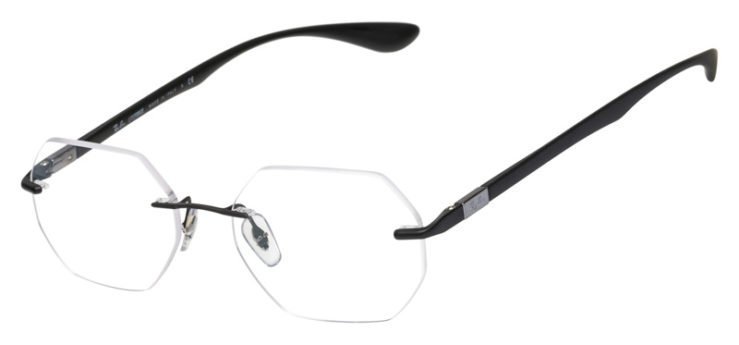 prescription-glasses-model-Ray Ban-RB8765-Matte Gunmetal -45