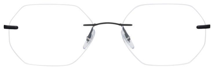 prescription-glasses-model-Ray Ban-RB8765-Matte Gunmetal -Front