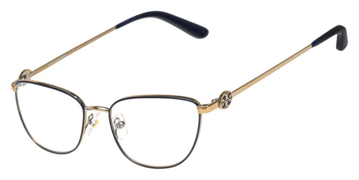 prescription-glasses-model-Tory Burch-TY1067-Navy Gold-45