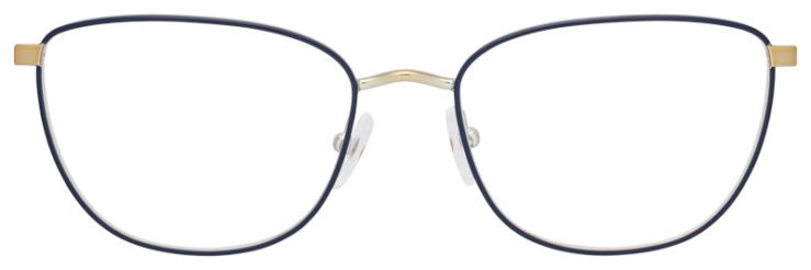 prescription-glasses-model-Tory Burch-TY1067-Navy Gold-Front