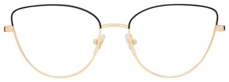 prescription-glasses-model-Vogue-VO4109-Black Gold -Front