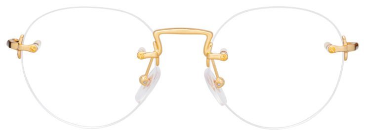 prescription-glasses-model-Vogue-VO4218-Gold-Front