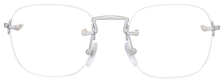 prescription-glasses-model-Vogue-VO4219-Brushed Silver -Front