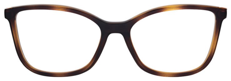 prescription-glasses-model-Vogue-VO5334-Clear Havana-Front