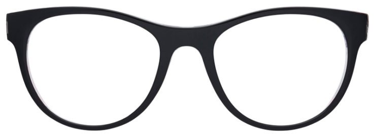 prescription-glasses-model-Vogue-VO5336-Black Clear -Front