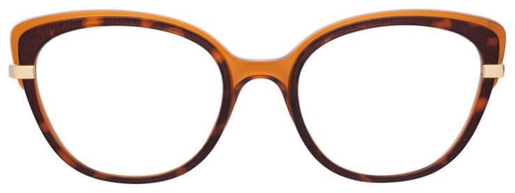 prescription-glasses-model-Vogue-VO5383B-Havana Brown -Front