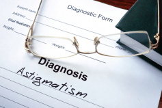 How do I know if I have astigmatism from my prescription?