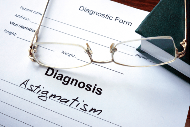 How do I know if I have astigmatism from my prescription