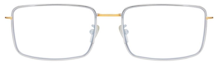 prescription-glasses-model-Fred-FG50001U-Silver Gold-Front